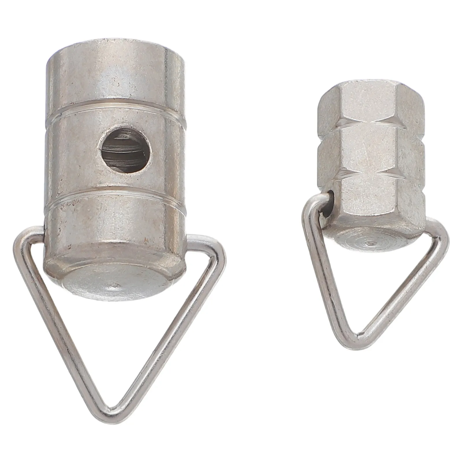 

2Pcs Banjo Strap Lock Button Metal Durable Secure Locking Tailpiece End Coordinator Rod Accessory Banjo Strap Lock