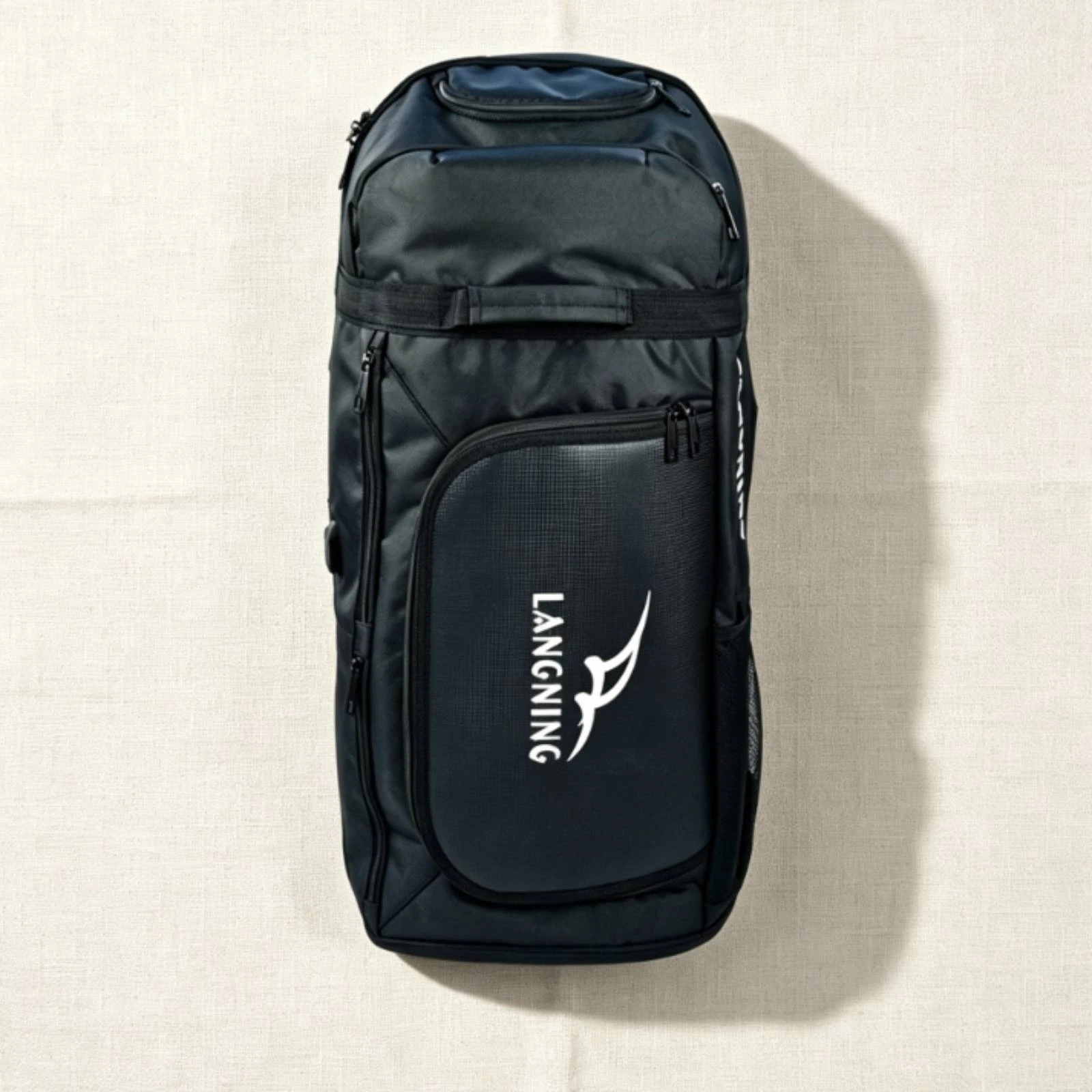 Racket Backpack Long Tennis Backpack Badminton Bag Separate Comfortable for Gym