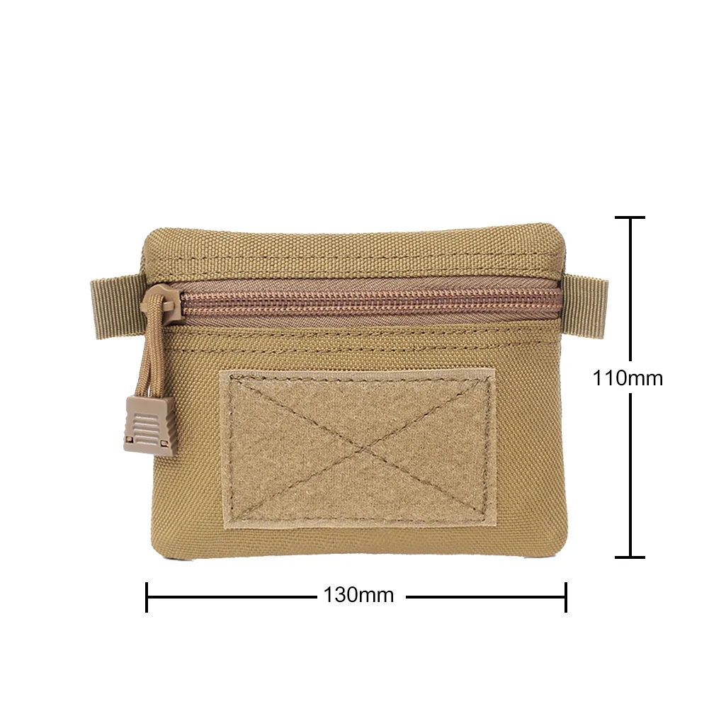 Hot Sale Coin Purses Wear-resistant Outdoor Camping EDC Molle Wallet Waterproof Portable Travel Zipper Waist Pouch image 6