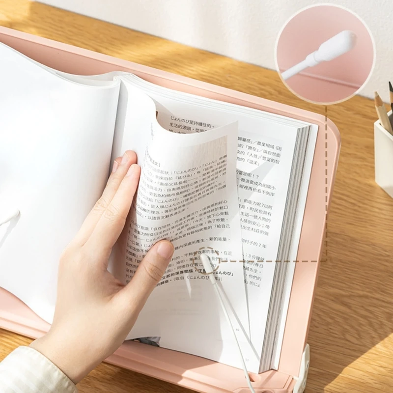 책 스탠드 조정 가능한 책 홀더 접이식 요리 책 스탠드 독서 스탠드 Dropshipping