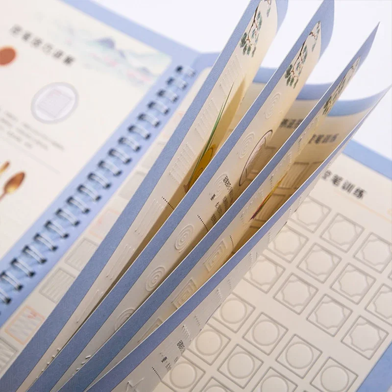 Writing Chinese Calligraphy Copybook For Adult Children Exercises Calligraphy hanzi Practice Word Book libros Beginners