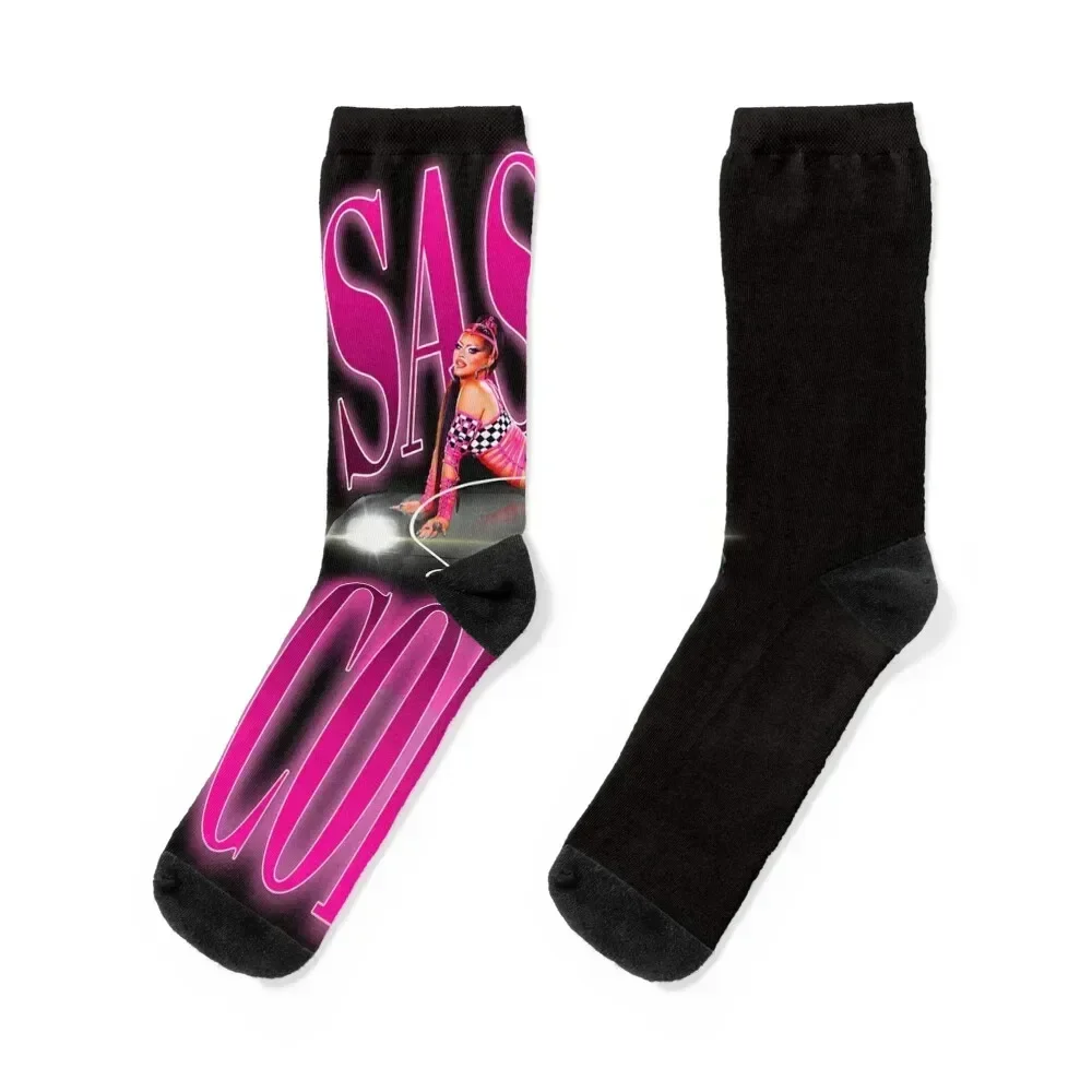 

Rupaul's Drag Race Season 15 Sasha Colby Merch Socks sports stockings anime Socks Men's Women's