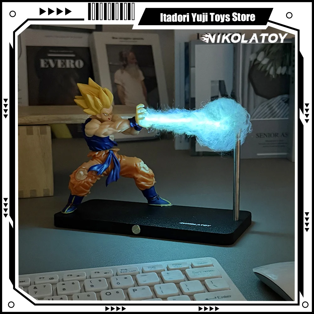 

Dragon Ball Son Goku Vegeta Chaoz Kame Hame Ha Night Light Anime Figure Touch Magnetic Creative Desk Decoration Model Toys Gift