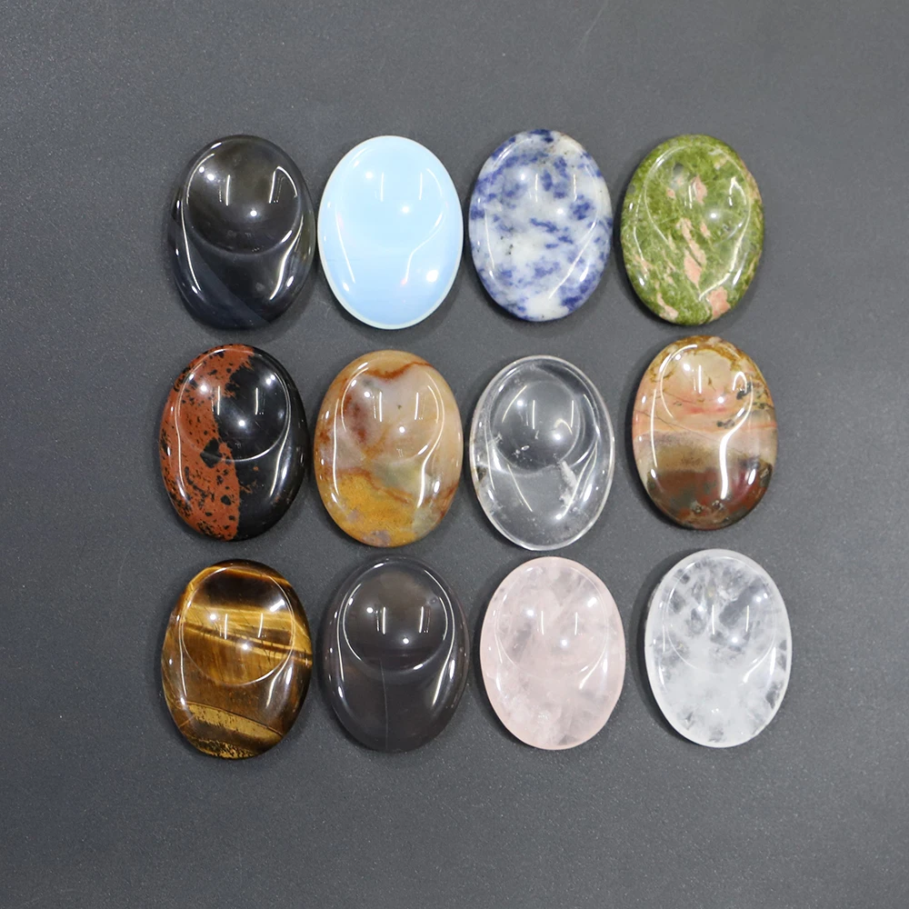 Selling Natural Stone Thumb Face Gua Sha Tool Healing Agate Crystal Amethyst Mineral Hand Massage Beauty Product Wholesale 10Pcs