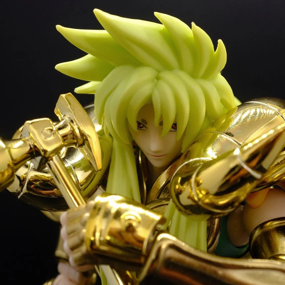 Shinetime ST Model Saint Seiya Myth Cloth EX Aries Shion The Lost Canvas Gold Saint Knights of the Zodiac Saint Action Figures