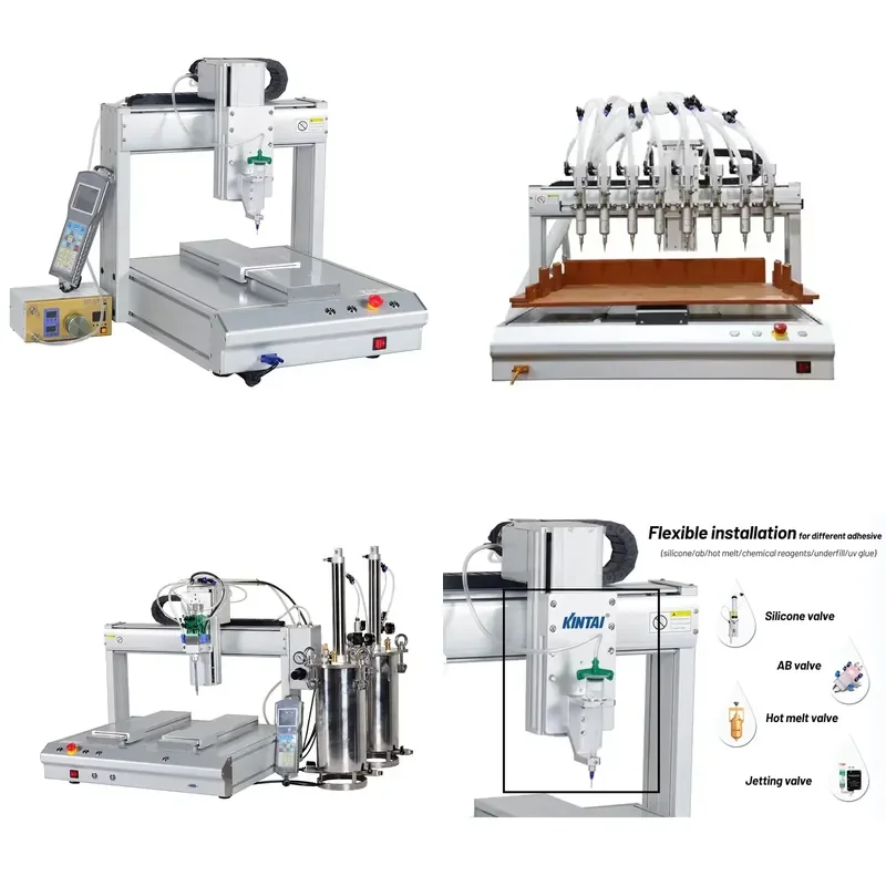 Brand For Automatic Three-Axis PU Desktop Adhesive Glue Dispensing Machine Glue Dispenser