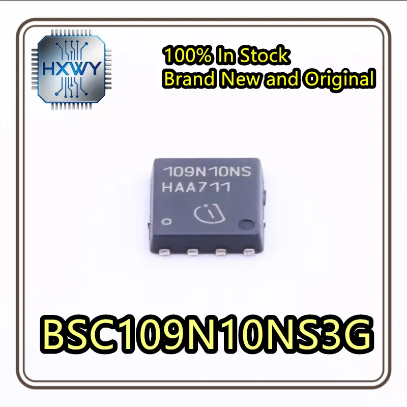 (3/10 pcs)  BSC109N10NS3G  109N10NS  Package TSDSON8   Programmable logic  100% brand new  In stock ready for immediate dispatch