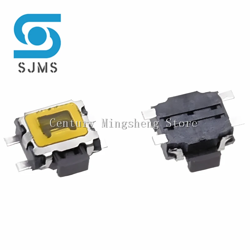 10/50PCS YD-3414 SMT SMD 4Pin Side micro Tact Tactile Push Button Switch Mount  for mobile phone side button light touch switch