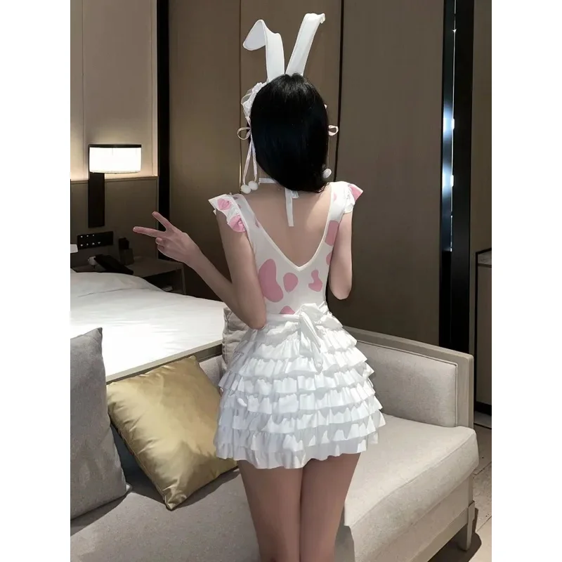 SN55 Cameriera giapponese Cos Uniforme Bella studentessa Lolita Dress Stile dolce Cute Cat Cafe Abiti da principessa Harajuku Kawaii Li$ @ 1w