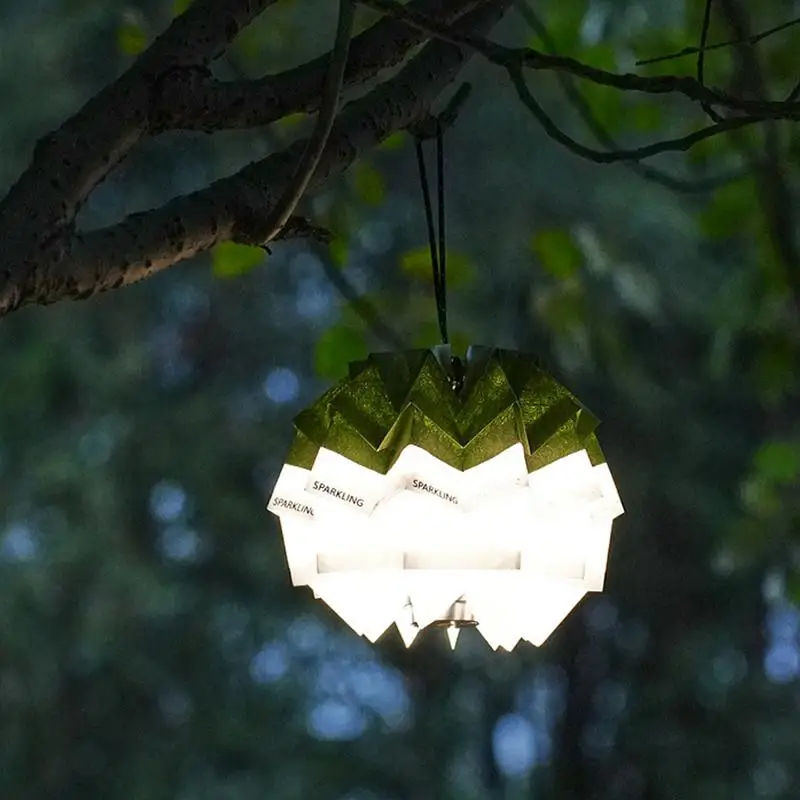 

Paper Light Shade Foldable Paper Home Ceiling Lampshade Multi-Layer Camping Lamp Shade For Family Gatherings Outdoor Parties
