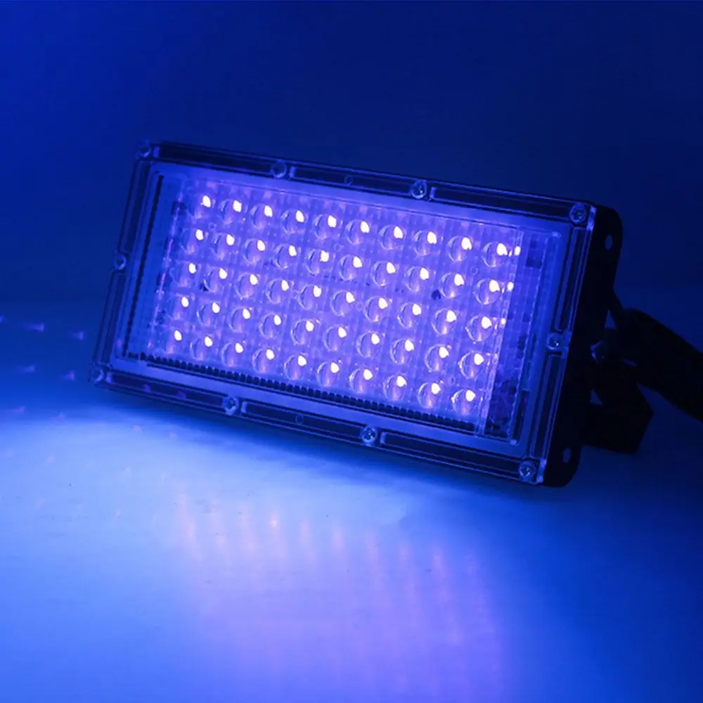 Creative Effect Light UV Floodlight 50W/100W 120 Glow UV Lamp 395nm UV Stage Lamp Restaurant