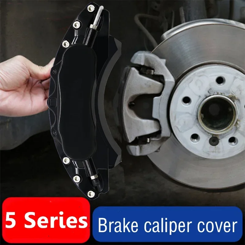 For BMW 5 Series Car Rear Brake Caliper Cover Aluminum Metal Fit G38 3.0T 540Li 2018 2019