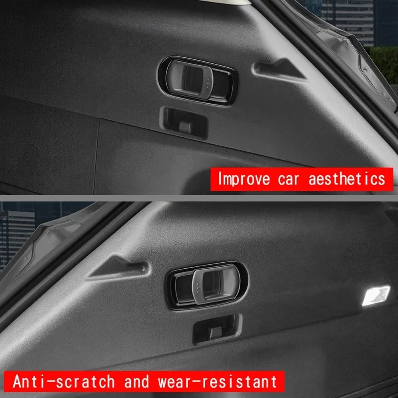 Car Trunk Handle Frame Decoration Trim for MAZDA CX50 CX-50 Interior Accessories 2023 2024