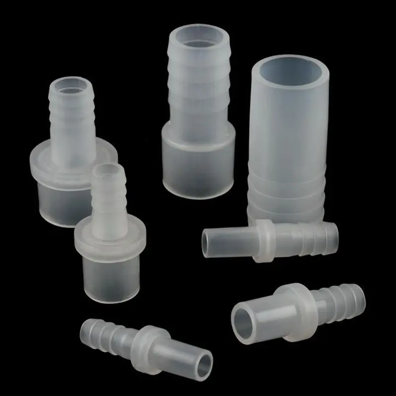 3~100Pcs 20~25mm Flat To 8 25mm Pagoda Direct Connector Aquarium Tank  Air Pump Hose Joint Irrigation Water Pipe Fittings