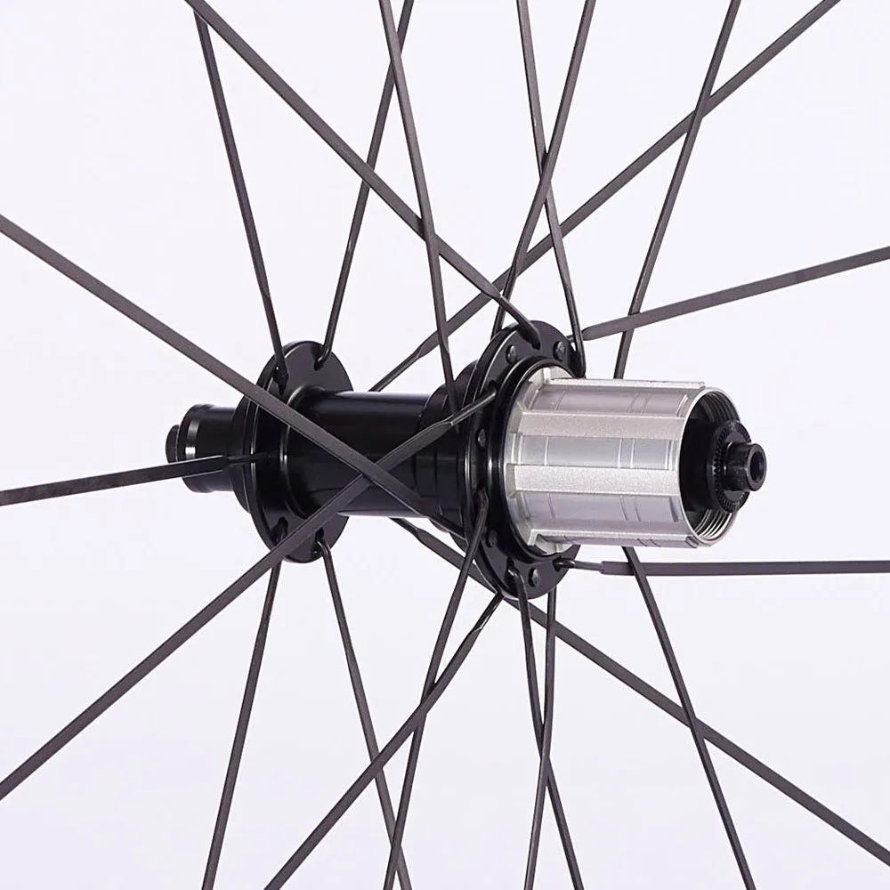 CSC 700C R13 محور سباق الدراجة الكربون العجلات 50 مللي متر عميق 25 مللي متر عرض الفاصلة لايحتاج الطريق دراجة عجلات UD ماتي 2:1 16/21 ثقوب #4