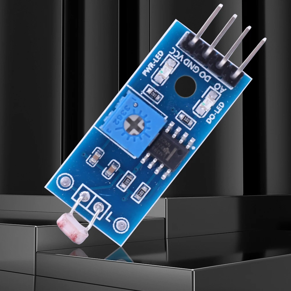 

1-5pcs LM393 4Pin Photosensitive Sensor Module 3.5V-5V Sensitivity Light Sensor Module Light Detection Board for Arduino DIY Kit