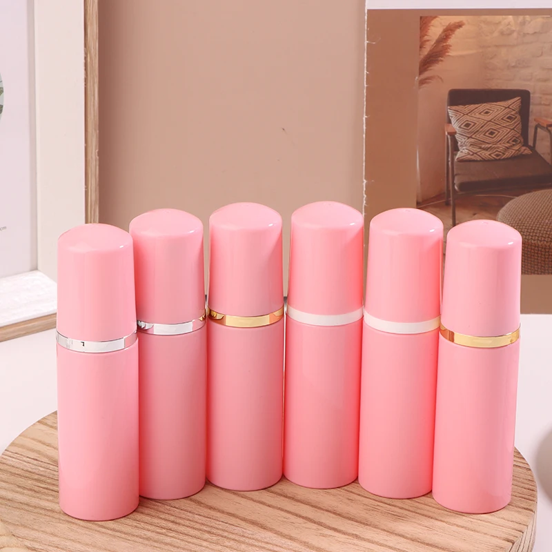 60 ml roze kleine plastic schuimdispenser lege zeep hervulbare pompfles voor reizen schoonmaken cosmetica verpakking