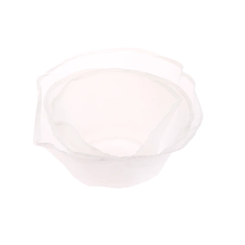 1Pc Soy Milk Filter Net Bag Nylon Liquid Filter Net Bag Milk Coffee Filter Net Bag Reusable Squeeze Mesh Kitchen Tool
