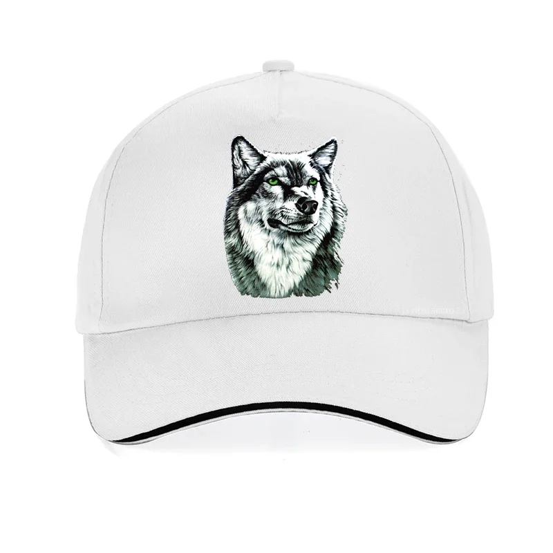 Men Animal 3D Print Wolf Baseball Caps Hip-Hop Trucker Unisex Outdoor Sport Sunhat Women Breathable Snapback Adjust Hat