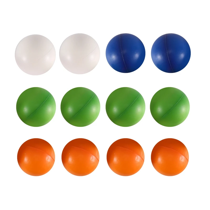 

12 Pcs Foam Ball Squeeze Stress Ball Hand Wrist Exercise Toy Balls 6.3Cm For Children Adult