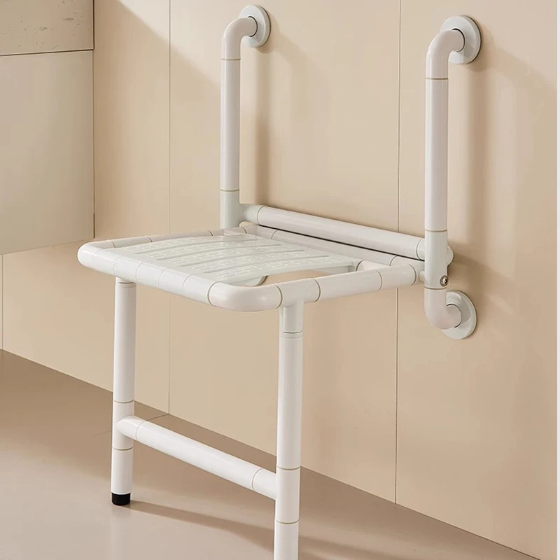 

Wall Mounted Bathroom Chair Small Portable Elderly Folding Minder Medical Stool Disabled Designer Cabeceros Postmodern Furniture