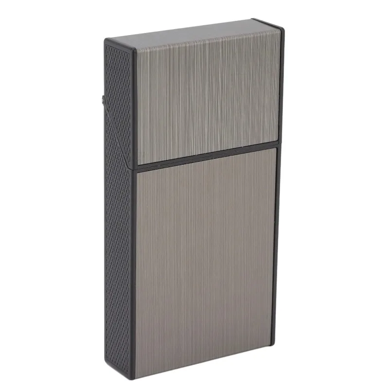 

Мужской легкий алюминиевый сплав, бизнес-подарок, коробка для сигарет с хорошей герметизацией против давления, портативная и влагостойкая.