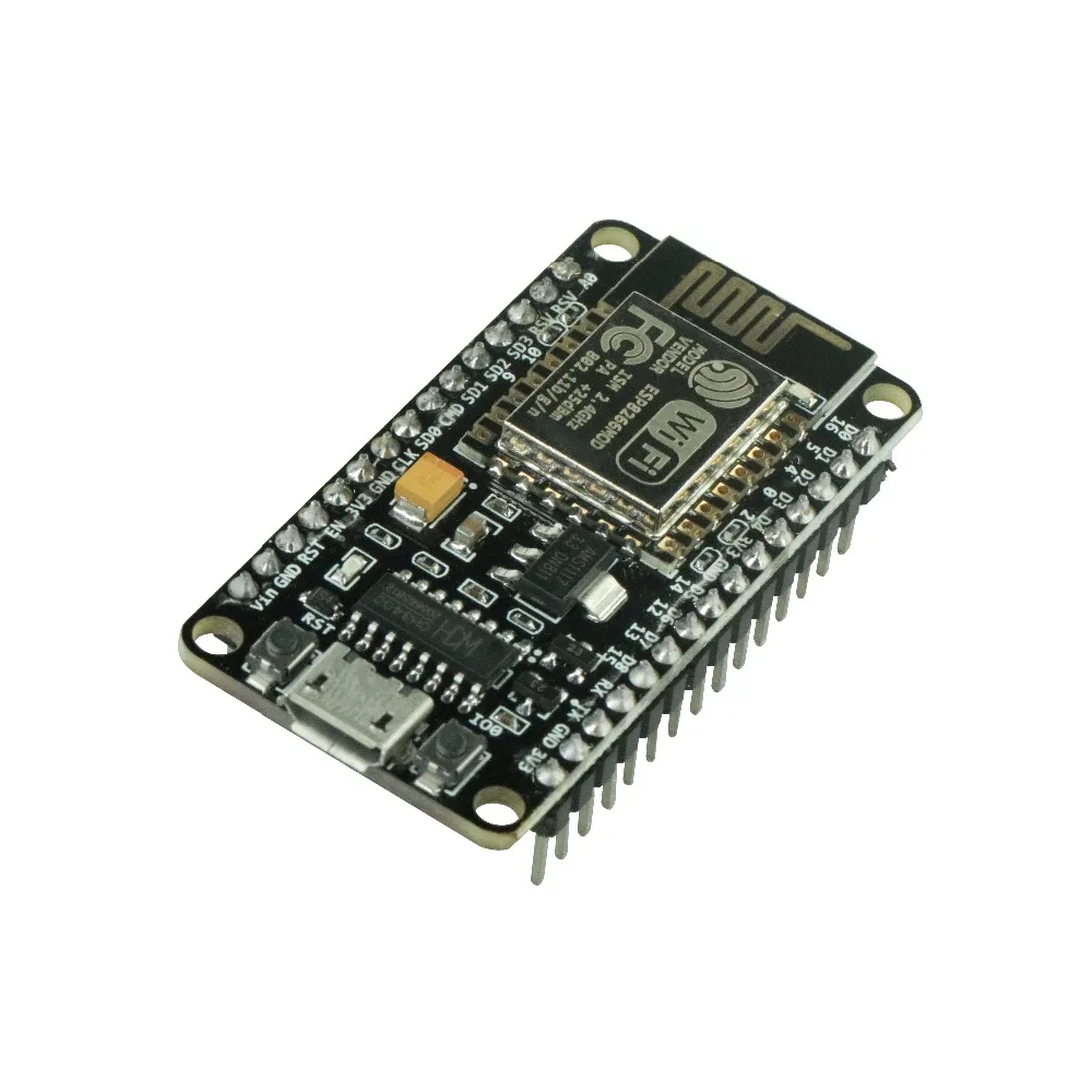 Scheda di sviluppo del connettore del modulo WIFI senza fili di ESP8266 CH340G CH340 G NodeMcu Lua Repalce CP2102 basato ESP-12E Micro USB