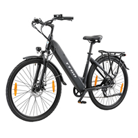 TTGO HZ-28ST Electric Bike 250W Motor 36V20AH 110KM Max Range Riding Electric Bicycle Adult City Commuter Travel E-bike
