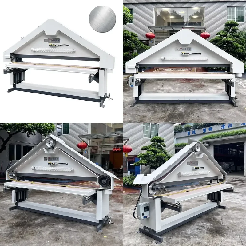 [2026] 2024 Factory Direct Sale Stainless Steel Aluminum Metal Hairline Sheet Long Belt Grinding and Polishing Machine