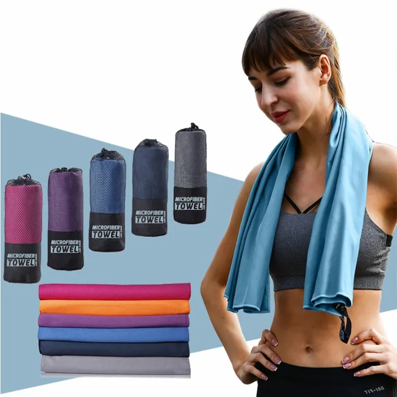 Microfiber Towels for Travel Sport Fast Drying Super Absorbent Large Hair towel Ultra Soft Lightweight Gym Swimming Yoga Towel