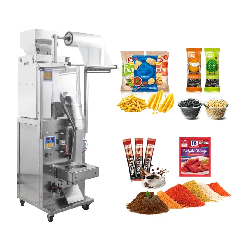 Automatic Vertical Powder And Granules Packaging Machine Flour Coffee Sugar Salt Sachet Grain Particles Packing Machine