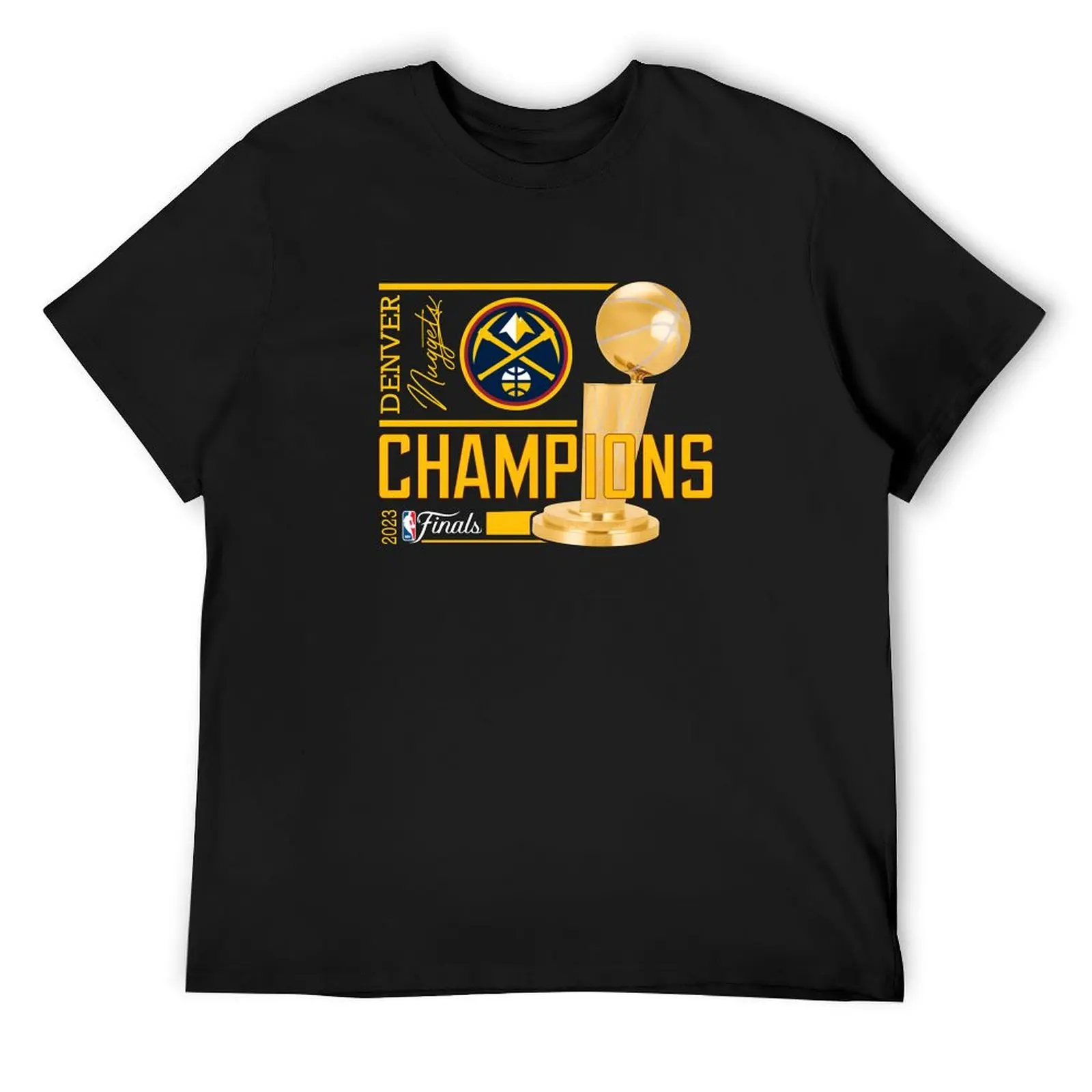 

denver<<nuggets>>champions T-Shirt topping baggy shirts plain t shirts men