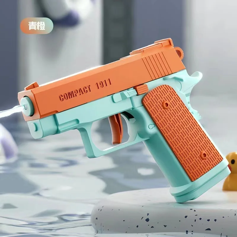 Summer Water Gun non Electric Pistol Full Automatic Shooting Water Beach Toy Gun For kid Children Boys Girls Adult