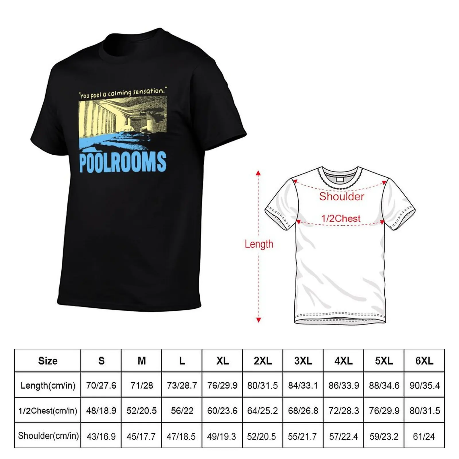 Poolrooms T-Shirt g man t shirts for men t shirt man luxury T-Shirt