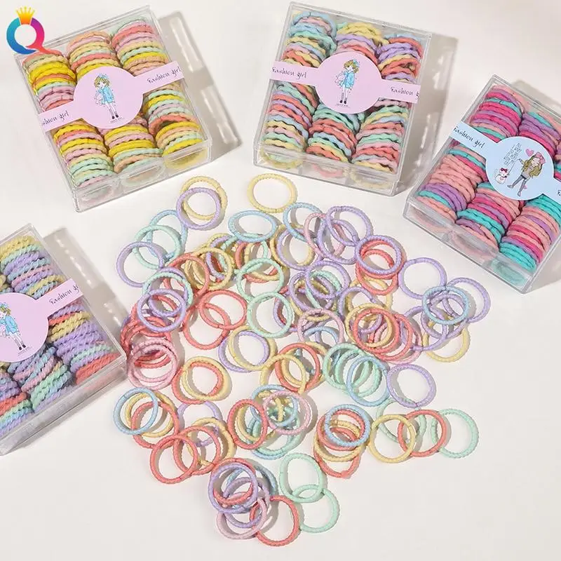 

Hair Ties No Damage 60pcs Durable And Stretchable No Damage Hair Bands Elastic Ponytail Holders Soft Headband Accessories Hair