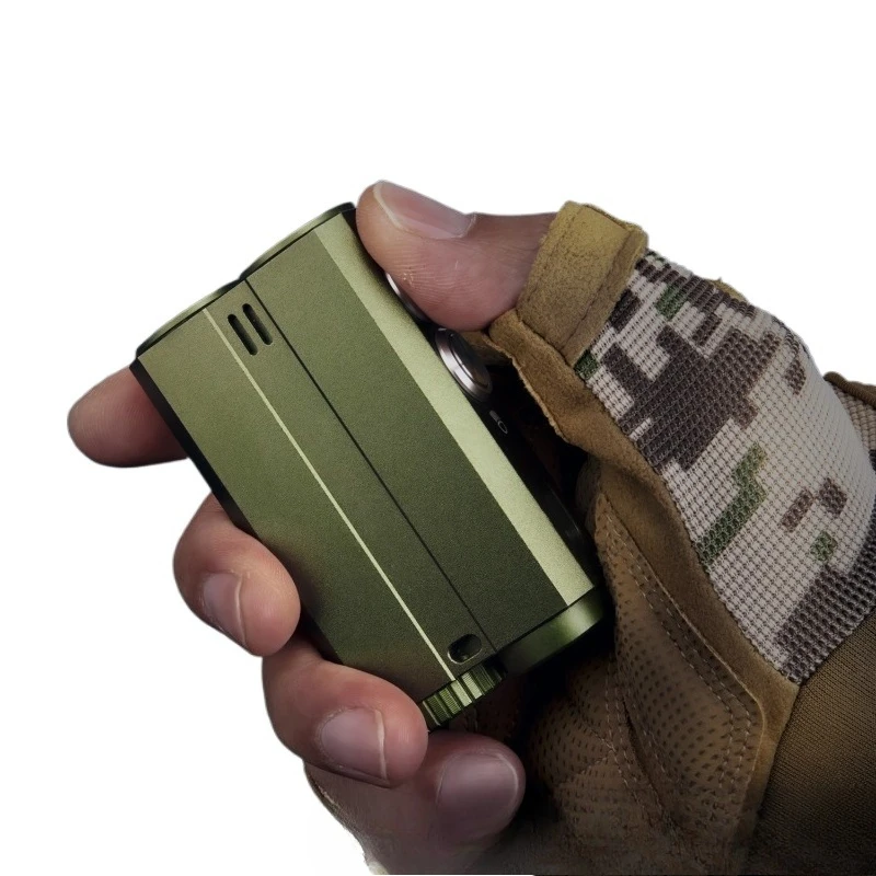 

Poly flash flashlight Outdoor mountaineering emergency rescue light 18350 Magnetic flashlight