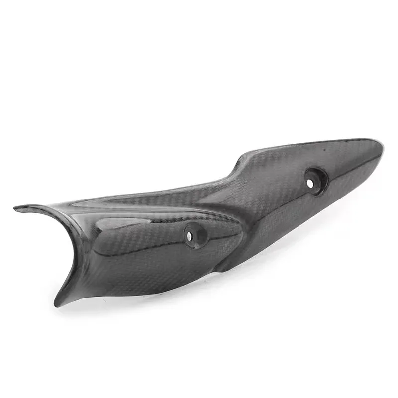 

2026 Motorcycle Exhaust Middle Link Pipe Carbon Fiber Heat Shield C Over Guard Anti-Scalding Shell Fit For Z900 Ninja 9