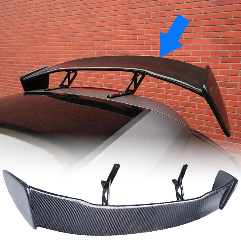 Roof Spoiler Rear Top Wing For Honda Fit Jazz GK5 2009‑2018 Hatchback Sport Refit Styling Automobiles Accessories Exterior Parts