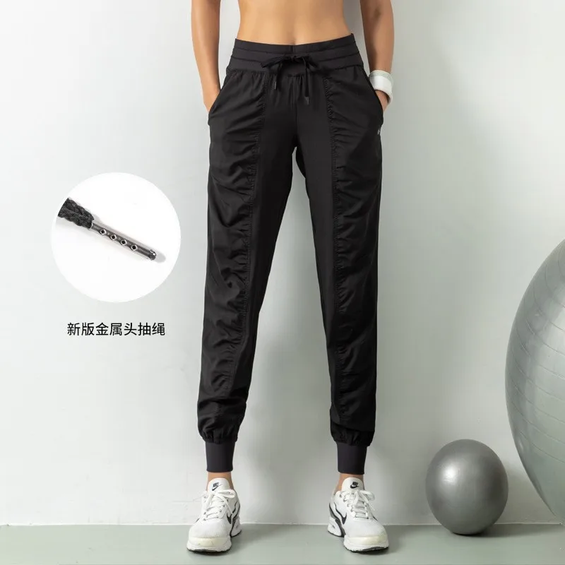 

Sports Pants Women's Loose Quick-drying High-elastic Pants Casual Foot-toe Sweatpants Yoga Pants Breathable Fitness Running