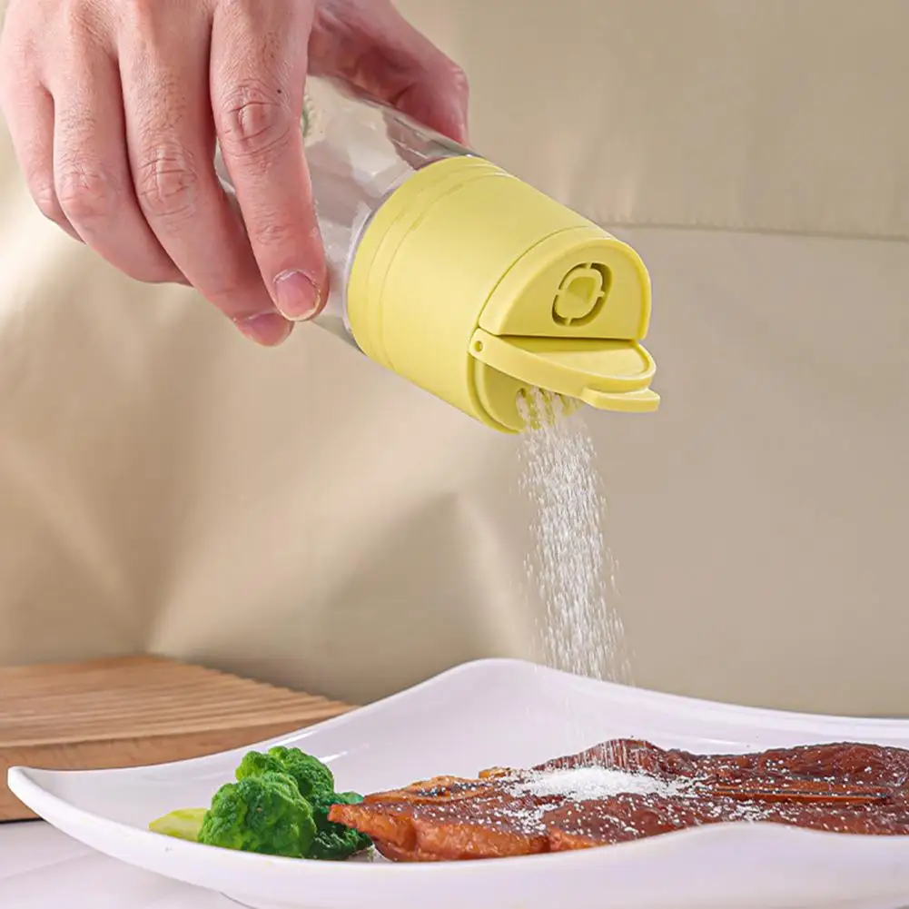 Precise Salt Dispenser Glass Salt Dispenser Set with Portion Control Airtight Seasoning Jars for Low-sodium Diets for Kitchen