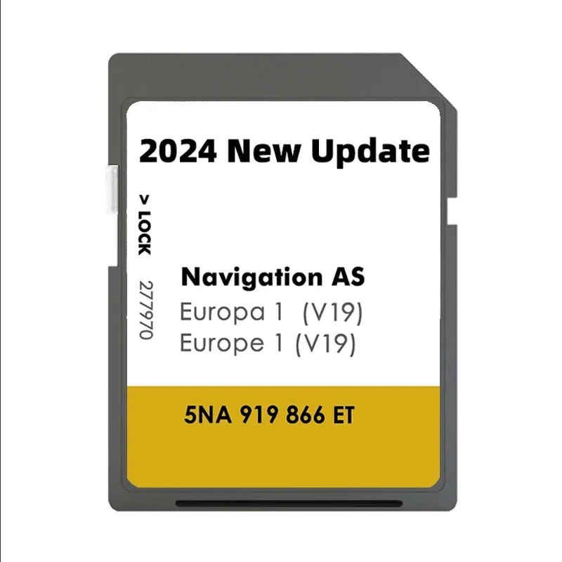 for VW Jetta Since 2015 AS V19 New Map Update Version Navi SD 32GB Map Card