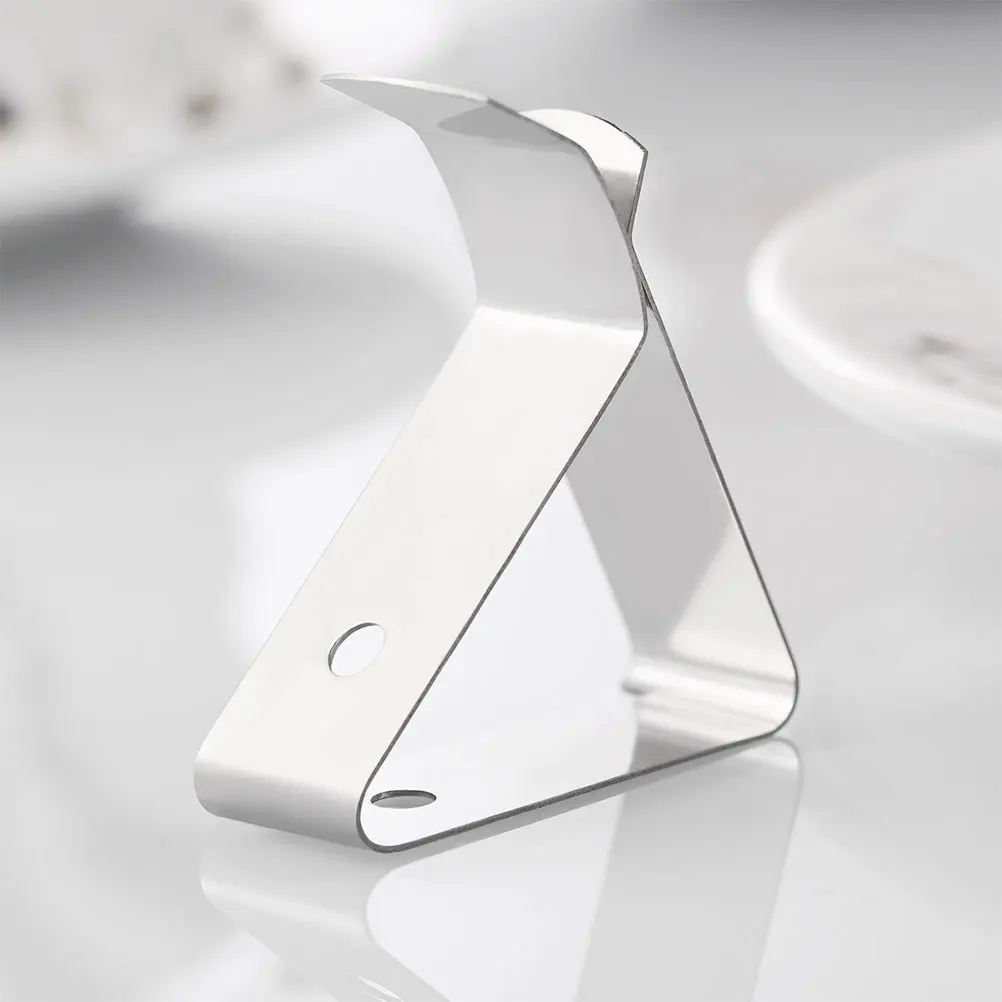 

3Pcs Coffee Cup Thermometer Clip Stainless Steel Metal Clip Holder Temperature Probe Pot Clips Meat Thermometer Holder