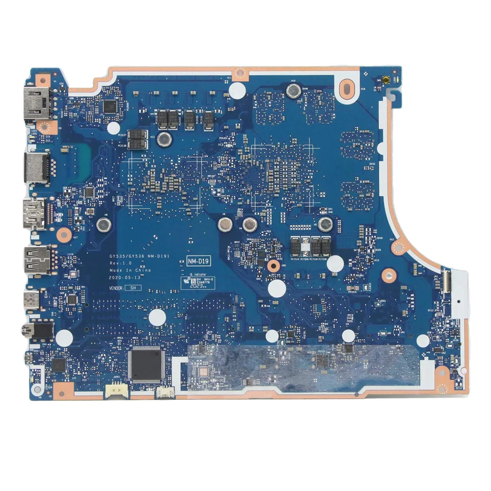NM-D191 For Lenovo Ideapad Gaming 3-15ARH05 Laptop Motherboard Notebook Mainboard With CPU R5-4600H R7-4800H GPU GTX1650 4GB