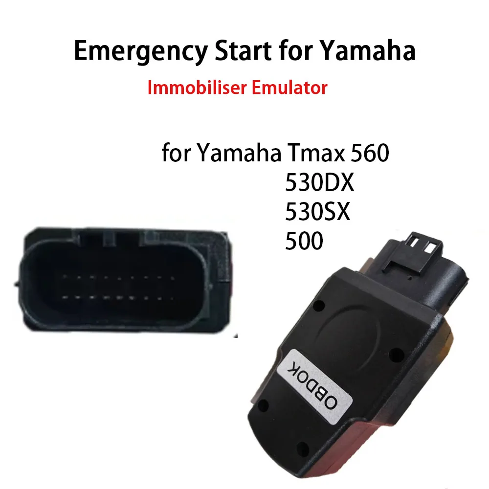 For Yamaha Tmax 560 530DX 530SX 500 Emergency Start Immobiliser Emulator TMAX  Emergency Start Bypass Module 2015-2021