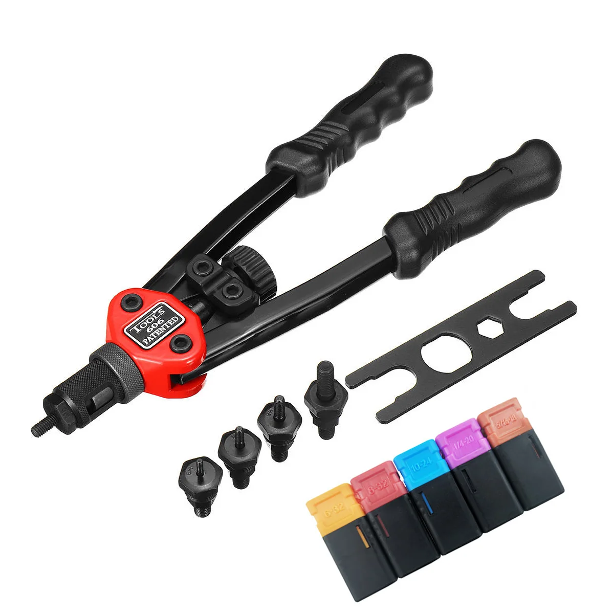 ALLSOME BT-606 Riveter Gun tool Hand Insert Rivet Nut Tool Manual Mandrels