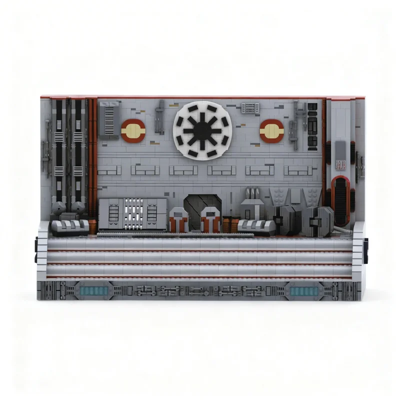 5359pcs MOC Galactic Republic - Minifigures Display Stand 62 Minifigures Version Star Battle Model Building Blocks Toy Art 3D