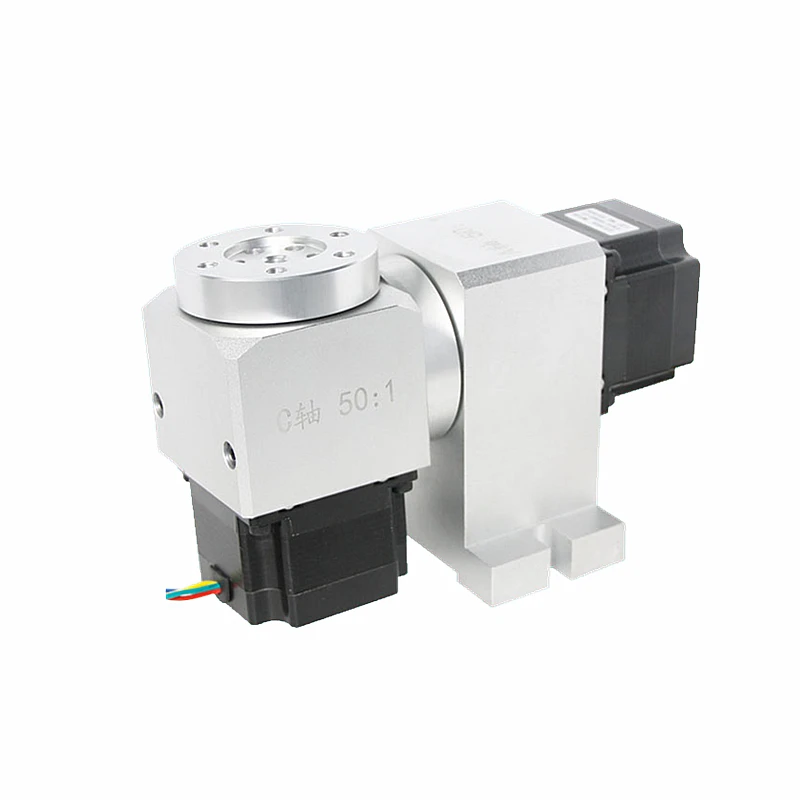 

LY Harmonic Drive Reducer CNC 4th 5th a B Rotary Axis Speed Reducing Ratio 50:1 for CNC Router Engraving Milling Machine