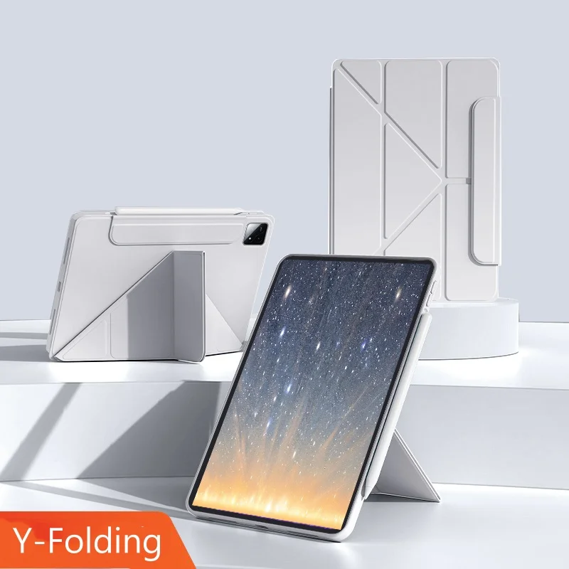 

For Redmi Pad 2 Case Multi-Folding Protective TPU Shell Funda For Xiaomi Redmi Pad 2 2025 Case Cover 11 inch Tablet Cover