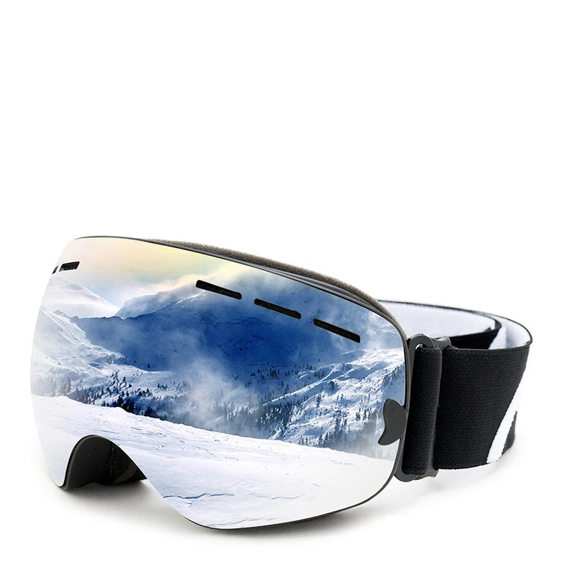 Double Layers Anti-fog Ski Goggles Lens Ski Mask Glasses Skiing Snow Snowboard Eyewear Mirror polarize Goggles for men