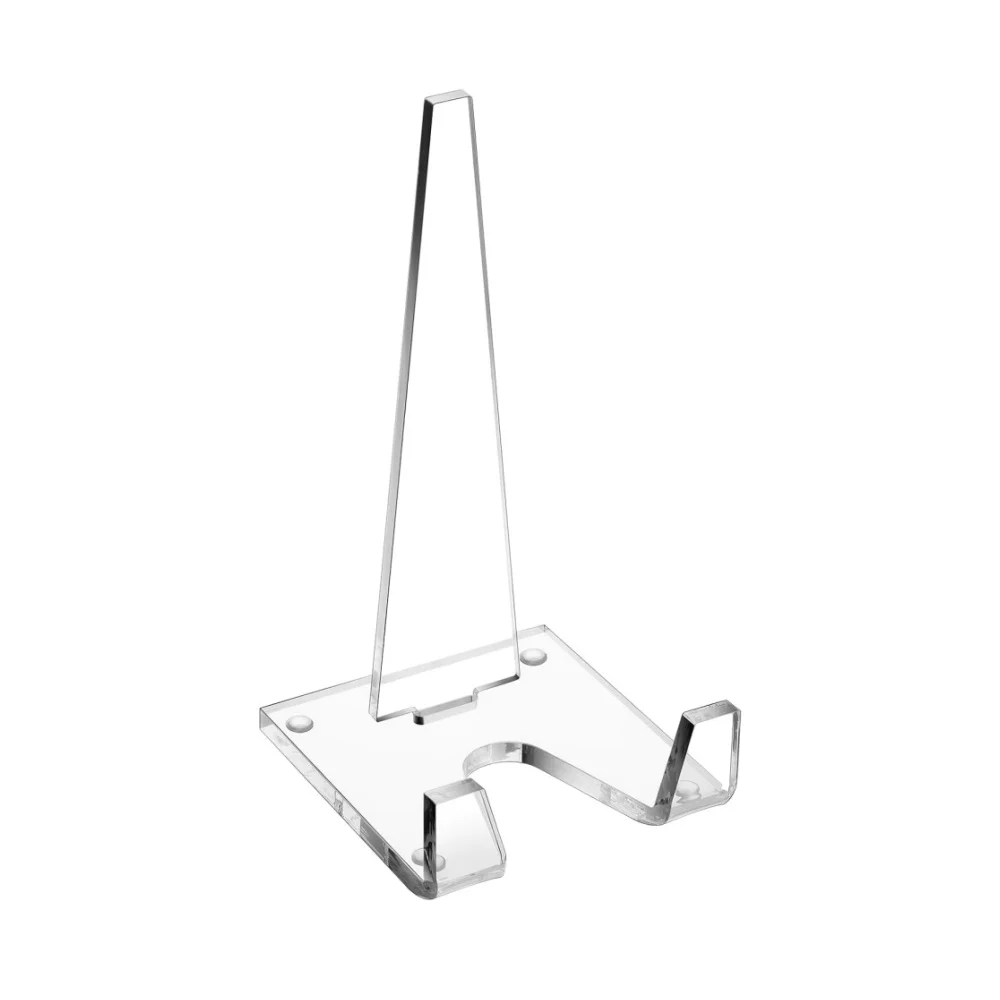 Compact for acrylic Stand for Photos Plates Albums Postcards and Art Boards Providing Secure Vertical Support on Flat Surfaces